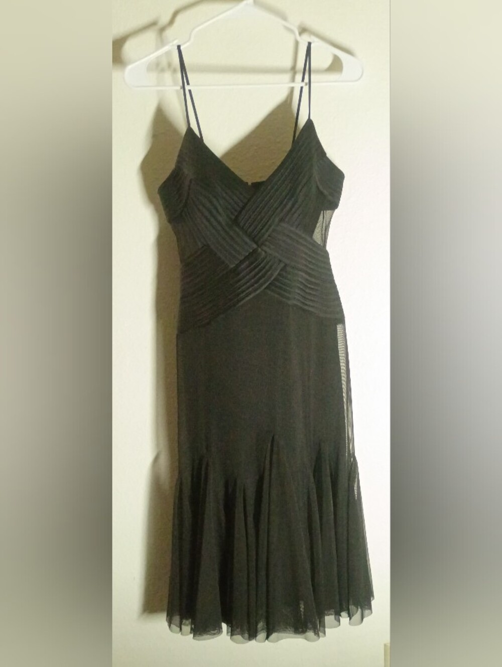 JS Collections Black Evening Gown
